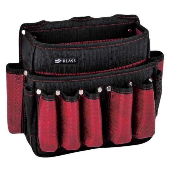 楽天市場】KLASS 極東産機 ツールバッグワイド BLACK&RED 約220×70mm