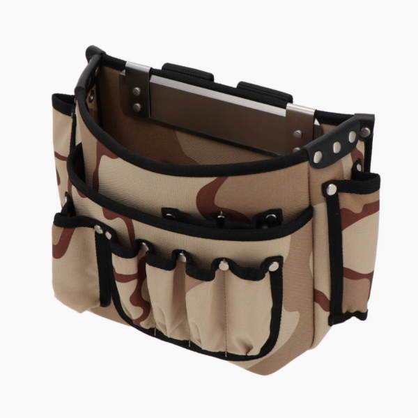 楽天市場】ヤヨイ化学 迷彩腰袋 ベージュ 大 巾285×高220×奥行90mm 353