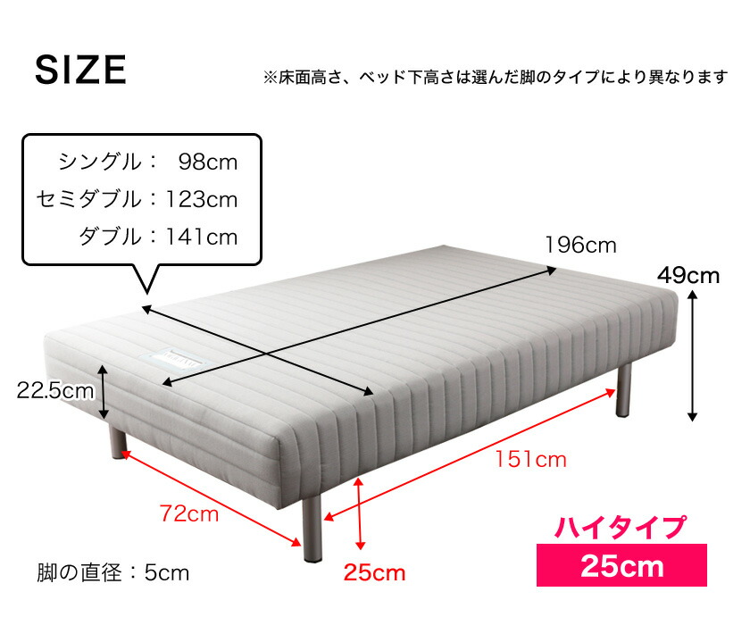 楽天市場】【抽選でMAX100%ポイント還元！】 フランスベッド ベッド 脚