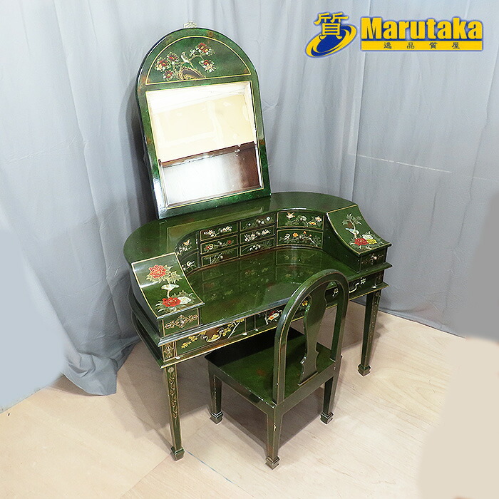 楽天市場】オリエンタル デスク フルセット 化粧台 ドレッサー
