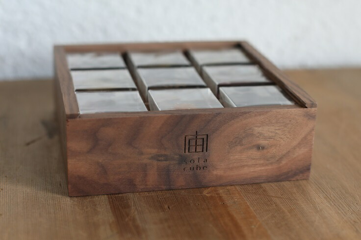 楽天市場】【送料無料】宙-sola- ソラ sola cube 標本箱木箱セット
