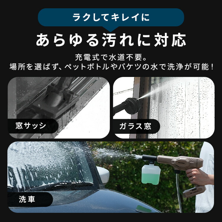 楽天市場】＼最大22％OFF／☆新商品☆【公式】高圧洗浄機 ハンディー