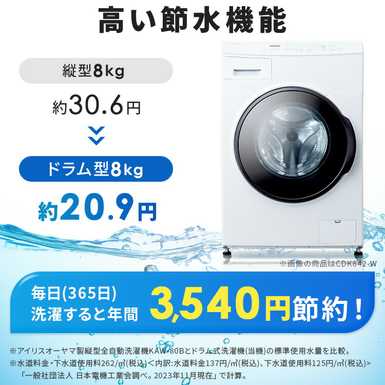 楽天市場】[5,000円OFFｸｰﾎﾟﾝ/家電まつり]【公式】【設置無料】ドラム式