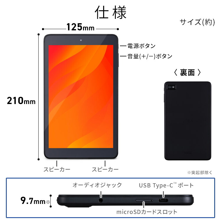 楽天市場】【数量限定保護フィルムプレゼント！】タブレット 新品 本体