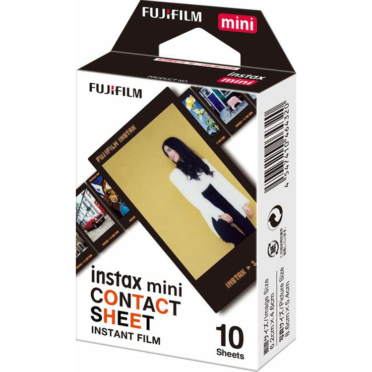 楽天市場】チェキ専用フィルム instax mini CONTACT SHEET（10枚入