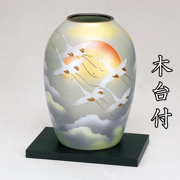 楽天市場】鶴 花瓶 九谷焼の通販