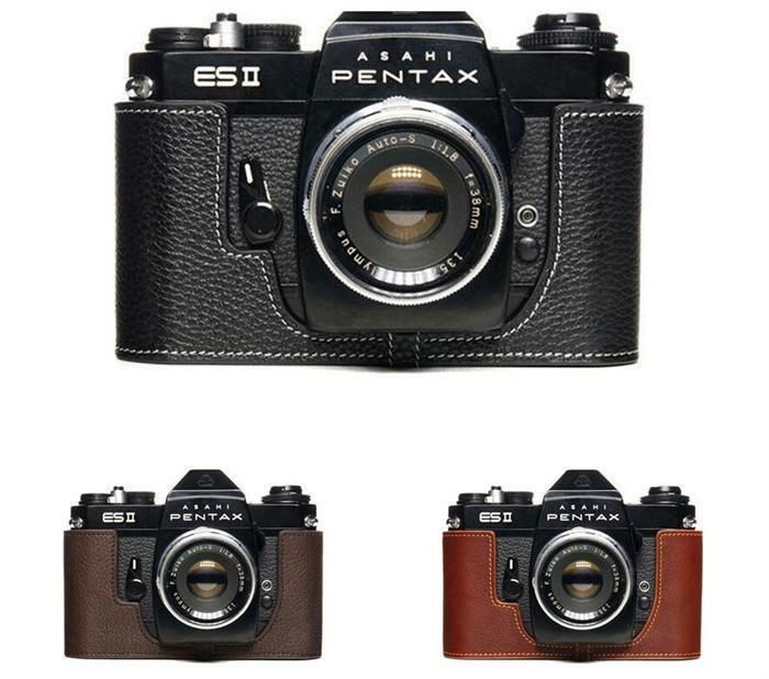 楽天市場】TP Original Pentax ES II 専用 ブルタイプ 本革 ボディ