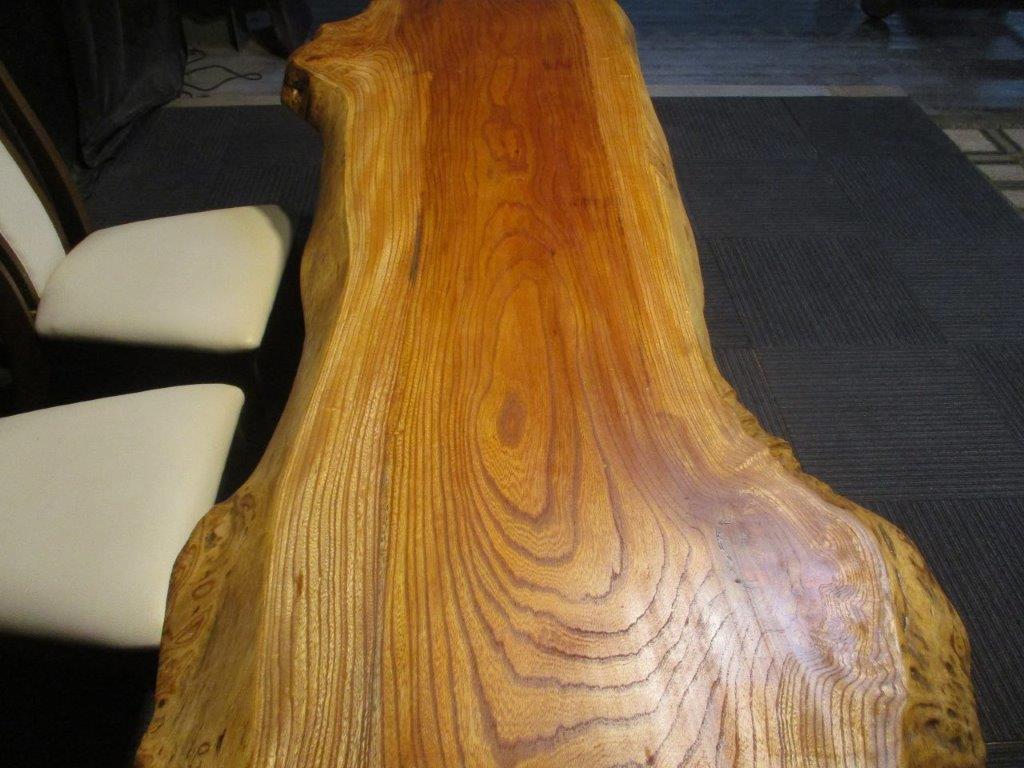 楽天市場】# 922□ 欅 ケヤキ 一枚板 ダイニングテーブル ローテーブル