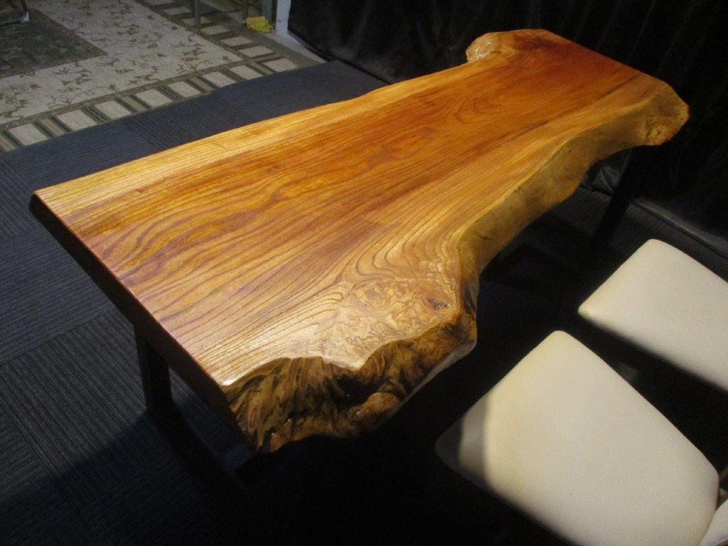 楽天市場】# 922□ 欅 ケヤキ 一枚板 ダイニングテーブル ローテーブル