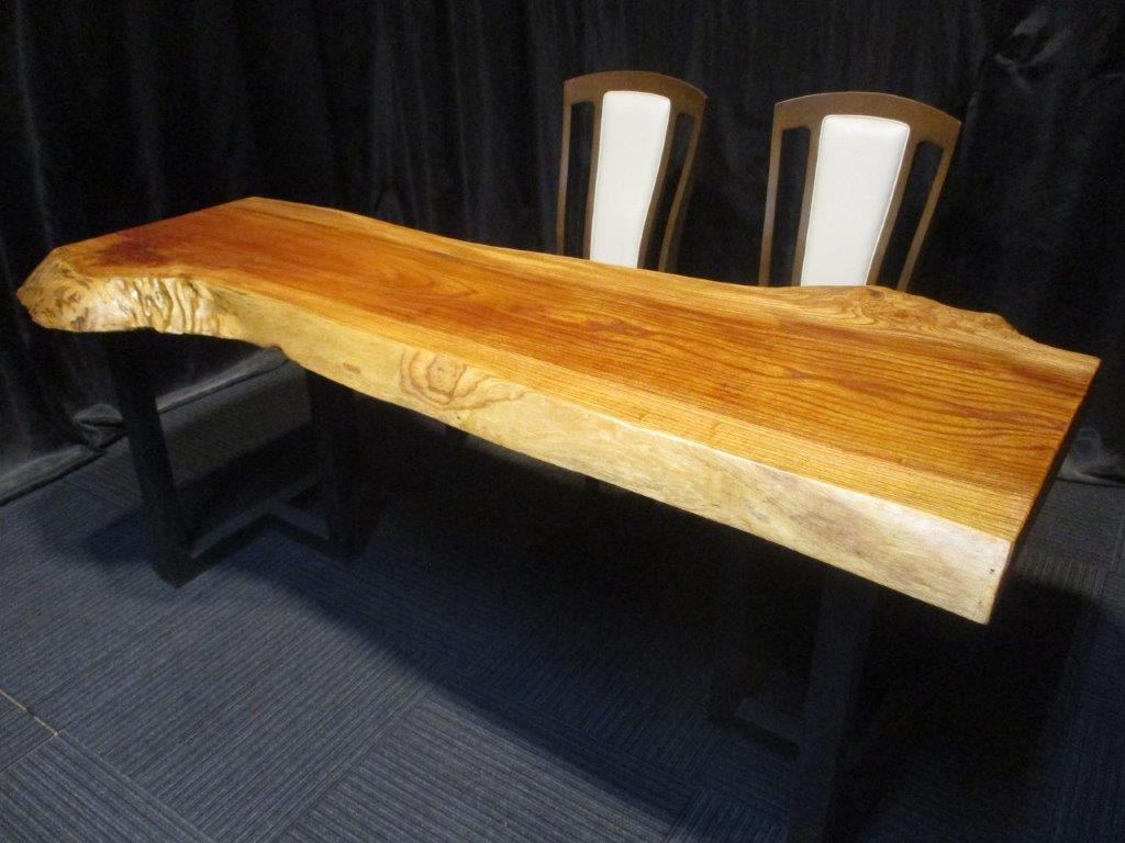 楽天市場】# 922□ 欅 ケヤキ 一枚板 ダイニングテーブル ローテーブル