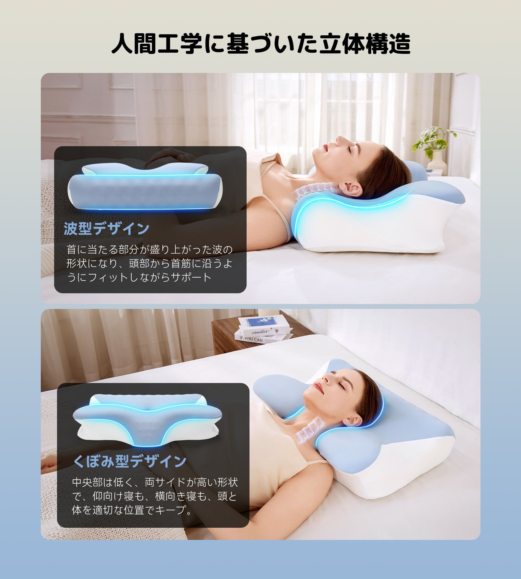 楽天市場】枕 Pursay 首が痛くならない いびき防止 低反発 まくら 高め