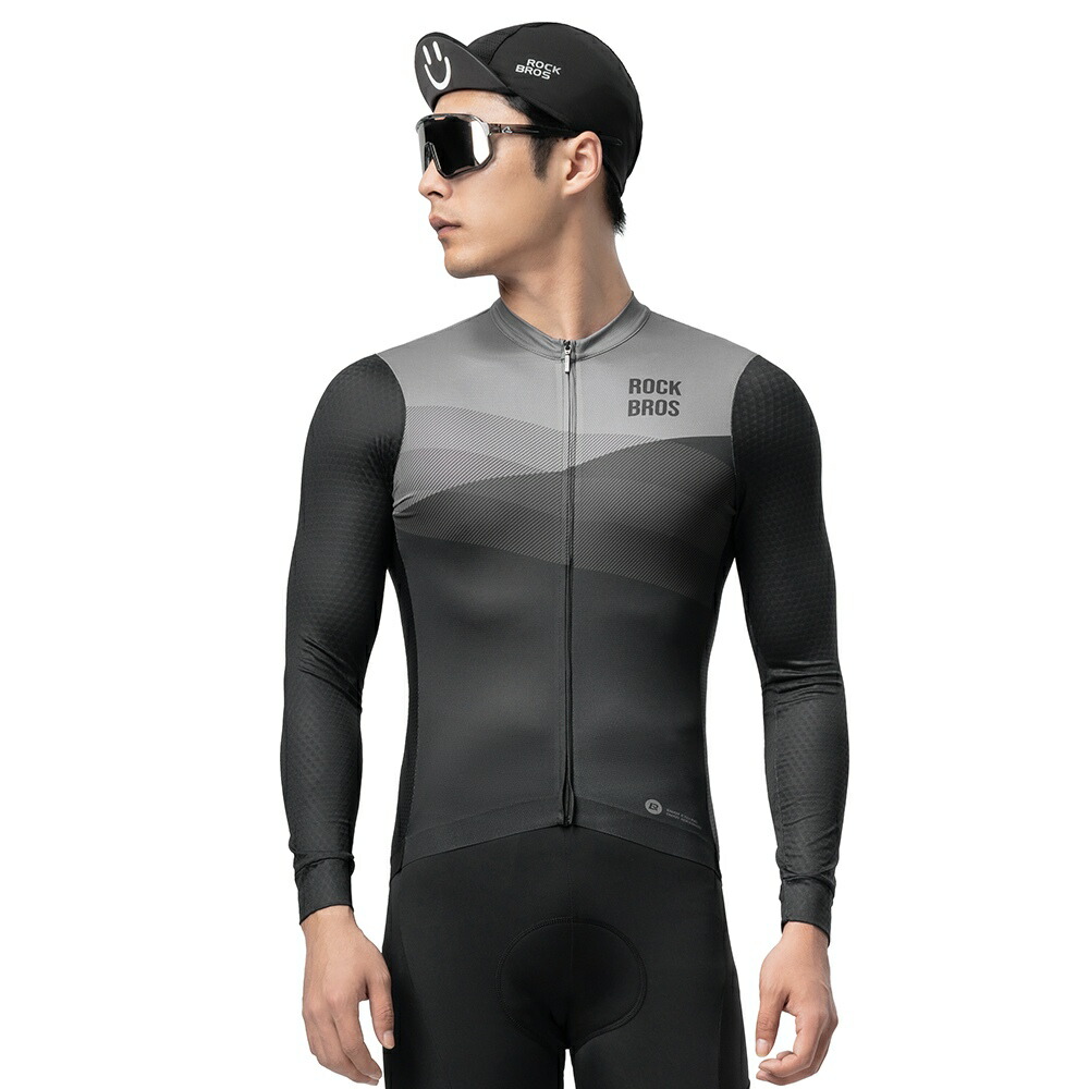 楽天市場】自転車 サイクルジャージ 長袖 春夏用 メンズ サイクル