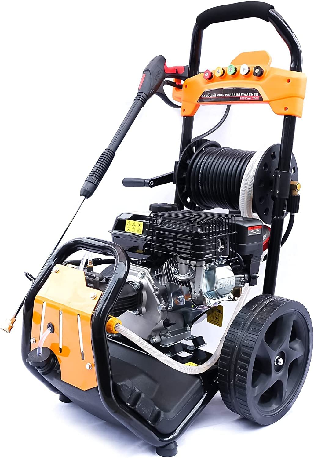 楽天市場】エンジン式 高圧洗浄機 吐出圧力17Mpa キャスター付き