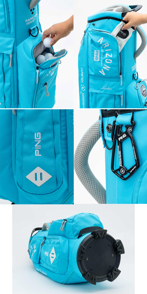 楽天市場】ピン ゴルフ キャディバッグ CB-U2503 カート アリゾナ