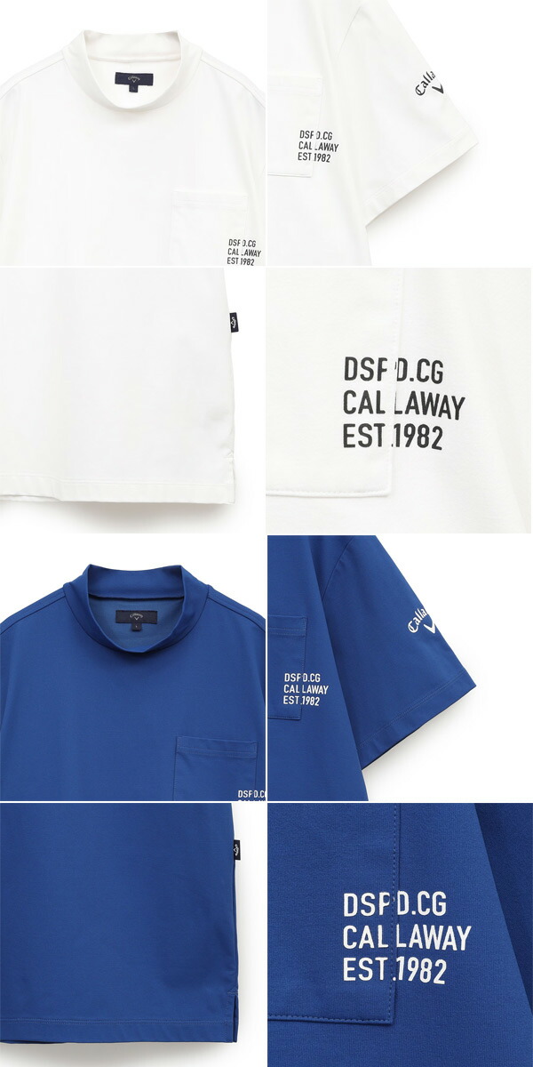 楽天市場】キャロウェイ ゴルフ メンズ ウェア 半袖 モックネック