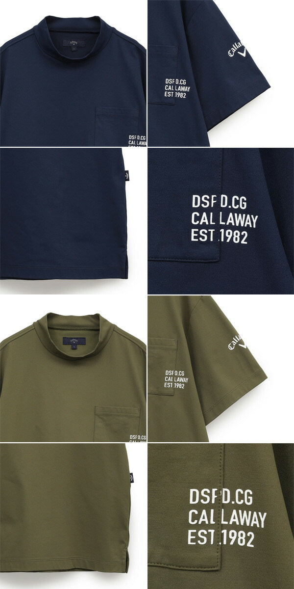 楽天市場】キャロウェイ ゴルフ メンズ ウェア 半袖 モックネック