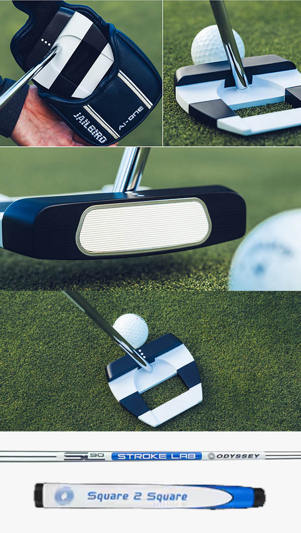 楽天市場】新作 オデッセイ Aiワン スクエアトゥスクエア #7パター