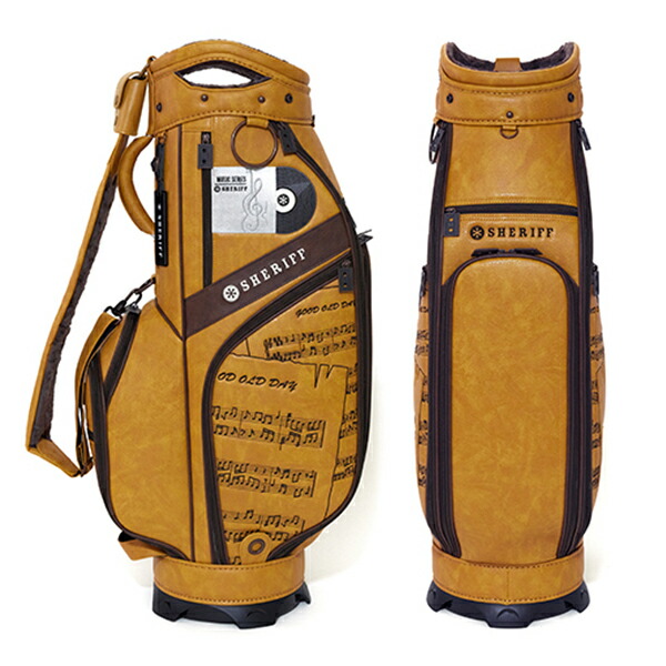 楽天市場】シェリフ キャディバッグ ミュージックシリーズ SMU-004 CB