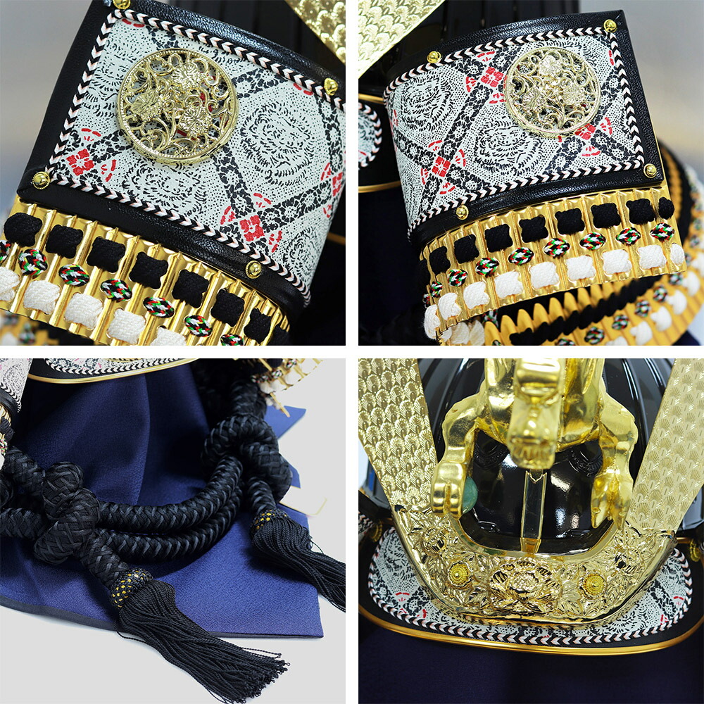 楽天市場】【条件達成でポイント3倍】 五月人形 着用兜 寿慶 兜単品 平