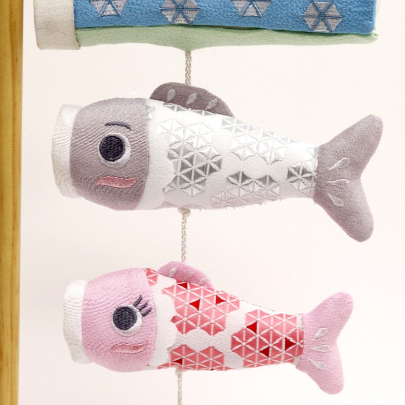 楽天市場】【条件達成でポイント3倍】 【室内用こいのぼり 金襴の