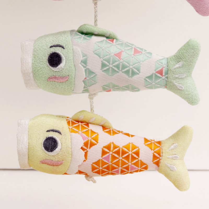 楽天市場】【条件達成でポイント3倍】 【室内用こいのぼり 金襴の