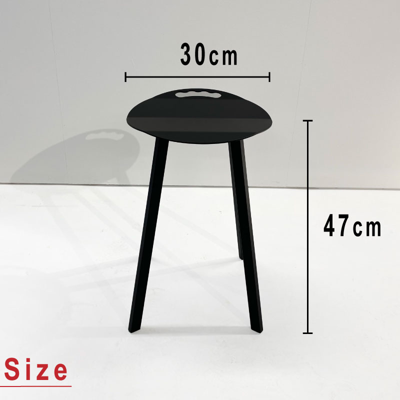 楽天市場】アイアン スツール Pollux 椅子 イス チェア 白 黒 ブラック