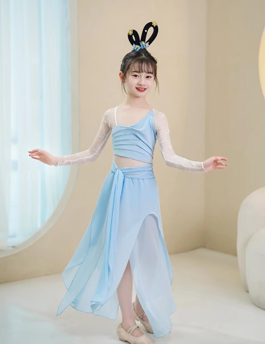 楽天市場】子供 バレエ 古典ダンス衣装 スカート付き レオタード