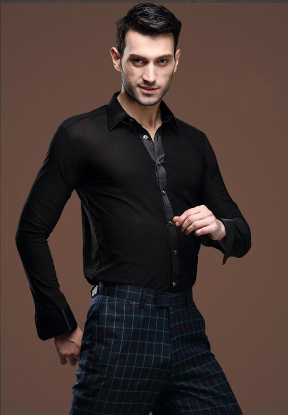 楽天市場】メンズ社交ダンス 衣装 ラテン シャツ 男性 上着