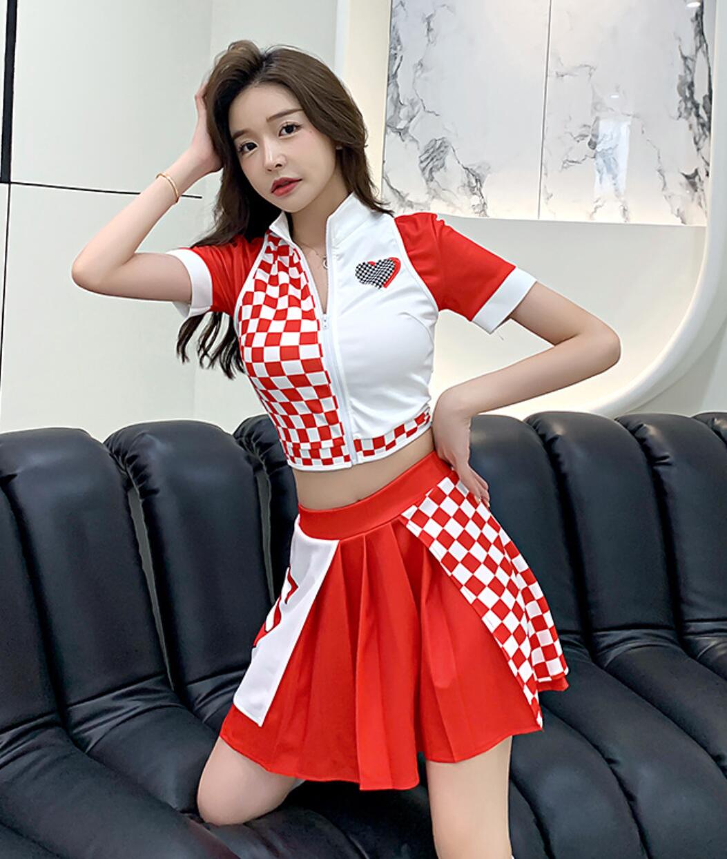 楽天市場】チア ダンス衣装 チア ガール 衣装 レディース 大人 チア