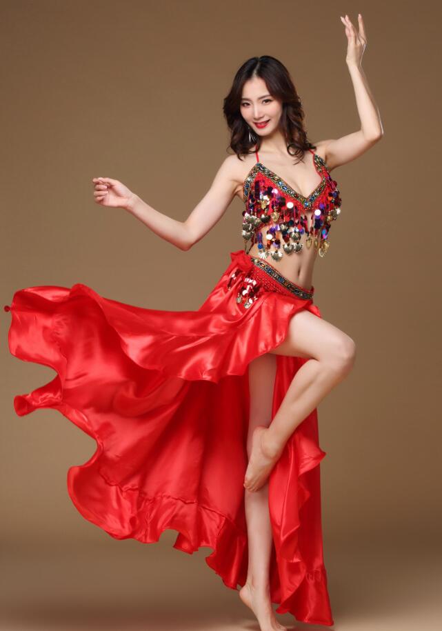 楽天市場】ベリーダンス 衣装 3点セット 大人 Belly dance ラテン 社交