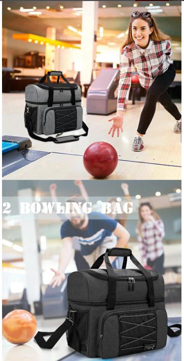 楽天市場】【楽天2冠達成！】ボウリングバッグ ボウリングバッグ2個用
