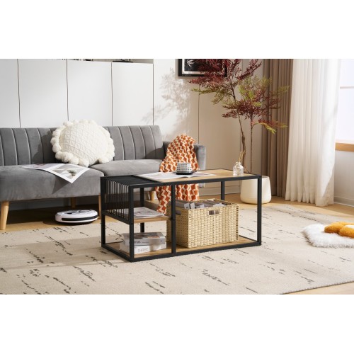 楽天市場】センターテーブル ローテーブル 収納付き 収納棚 おしゃれ