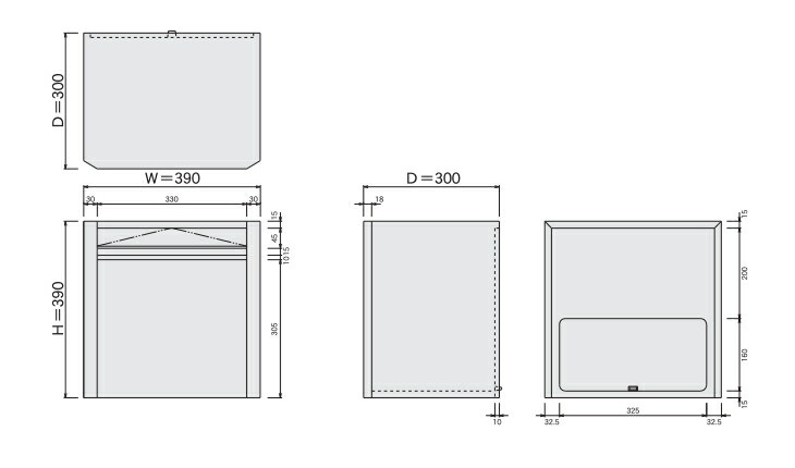 楽天市場】ハッピー金属工業 ステンレスポスト ファミール 662-SB 壁面