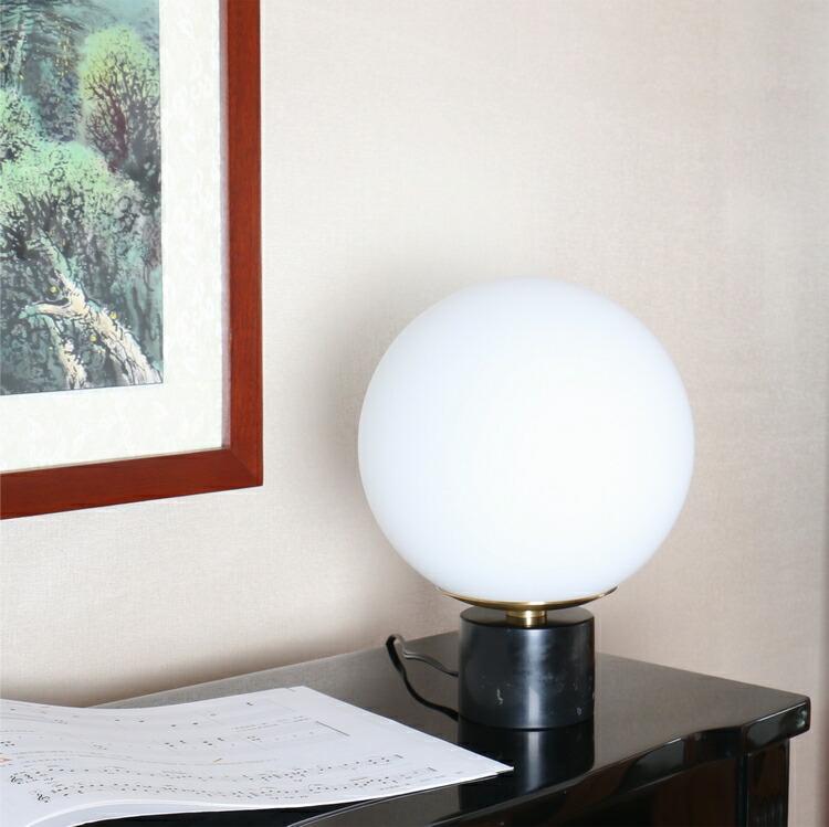 楽天市場】テーブルライト スタンドライト 大理石スタンド 20cmガラス