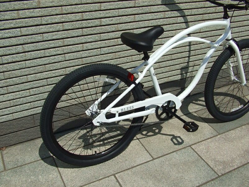 楽天市場】超軽量高級アルミフレーム！！BLESSブレスビーチクルーザー