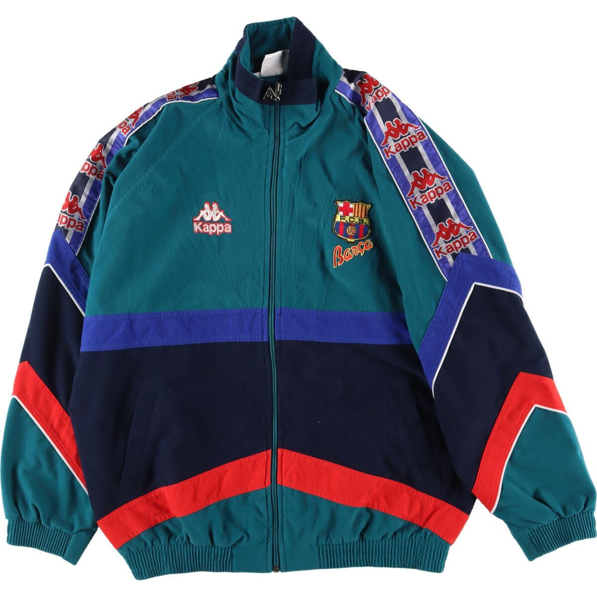楽天市場】古着 カッパ Kappa FCバルセロナ ベロアジャージ メンズM