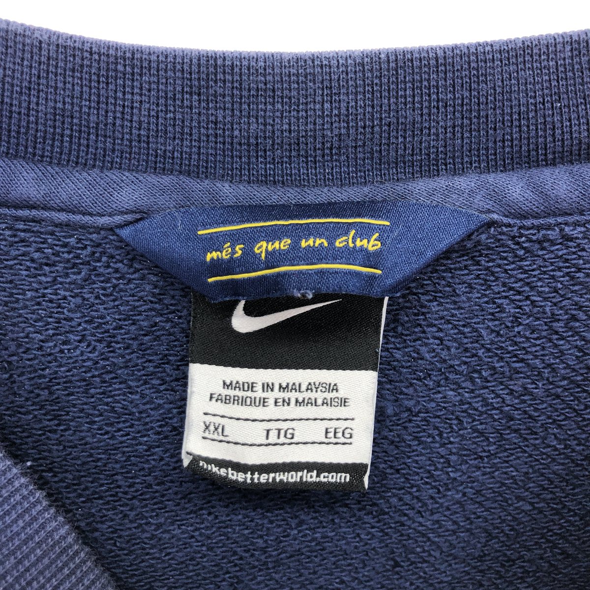 楽天市場】古着 00'S ナイキ NIKE FCバルセロナ スウェットシャツ