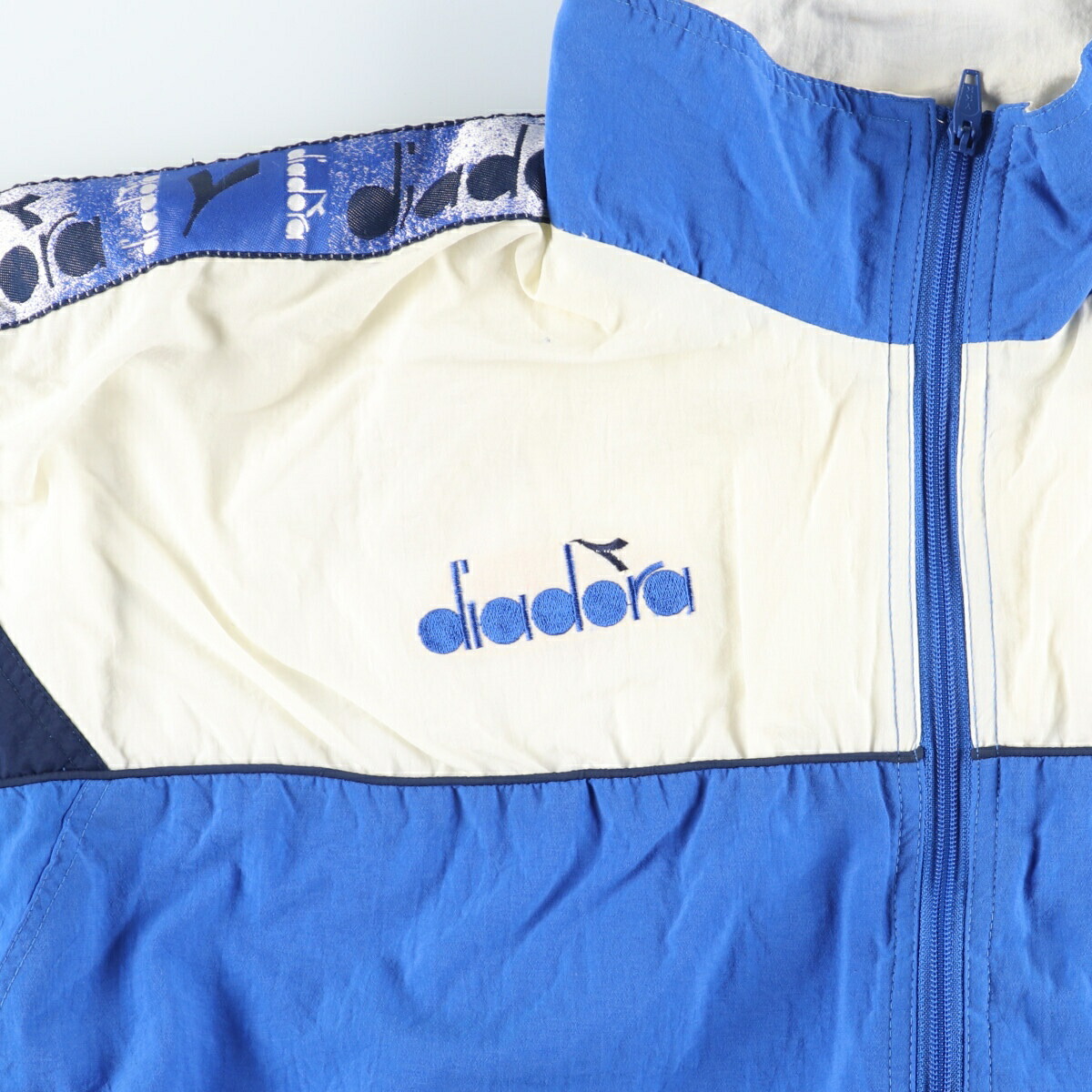 楽天市場】古着 ディアドラ diadora バック刺繍 ナイロンジャケット