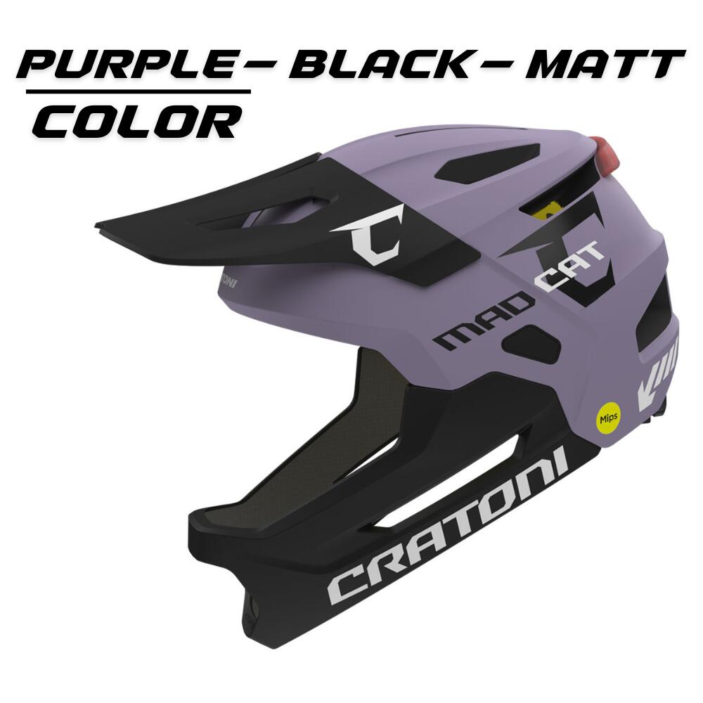 楽天市場】【CRATONI】MAD CAT キッズヘルメット MIPS搭載 S-Mサイズ