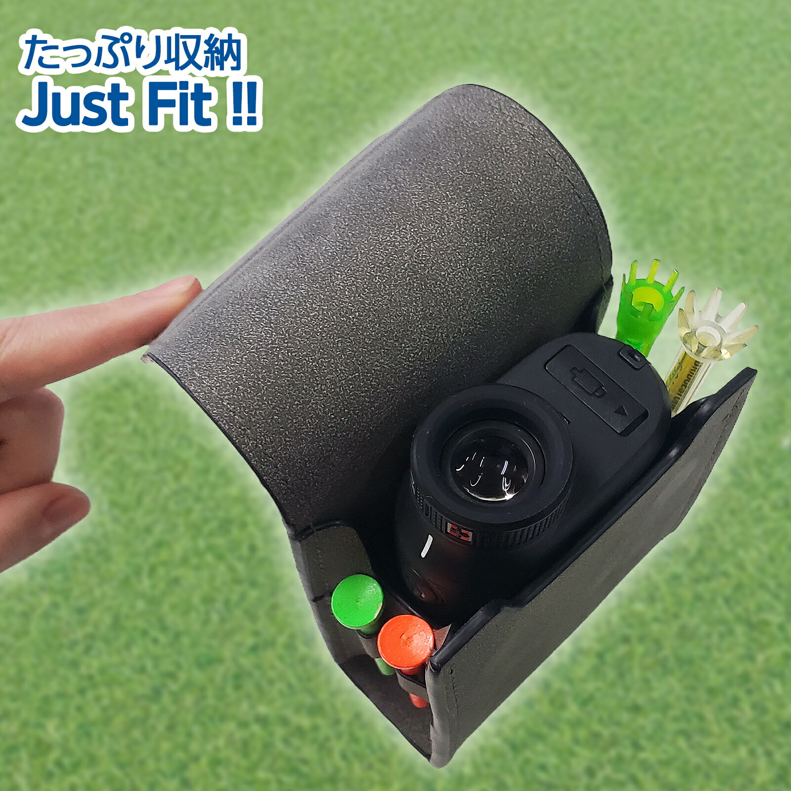 楽天市場】ゴルフ 距離計 ケース マグネット ゴルフ ボールケース