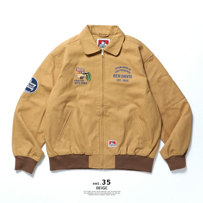 楽天市場】BEN DAVIS ベンデイビス コットン 裏起毛 スーベニア