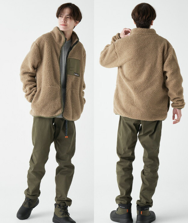 楽天市場】KRIFF MAYER（クリフメイヤー） ボア フリース ジャケット