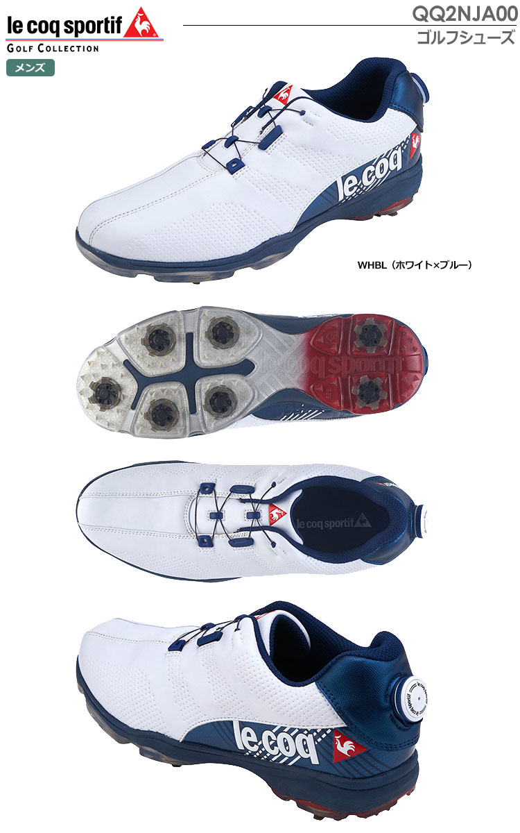 楽天市場】ルコックスポルティフ ゴルフ メンズ ゴルフシューズ