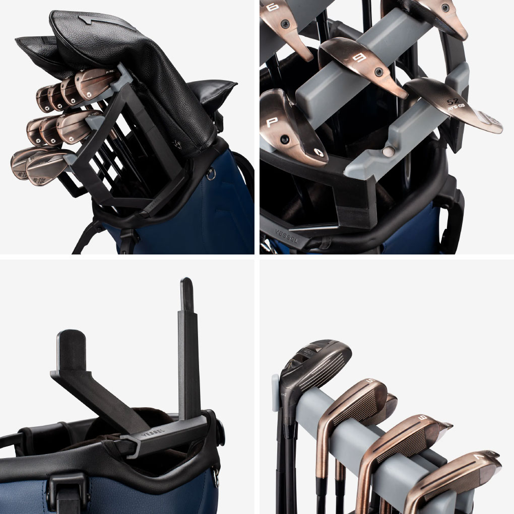 楽天市場】VESSEL ゴルフクラブオーガナイザー Golf Club Organizer