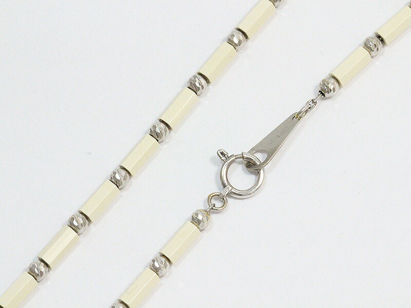 楽天市場】DisMoi（ディモア） 磁気ネックレス 18金ホワイトゴールド