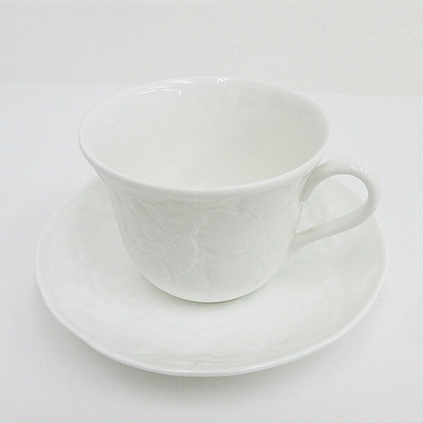 楽天市場】WEDGWOOD(ウェッジウッド) ブドウ カップ&ソーサー 白 陶器