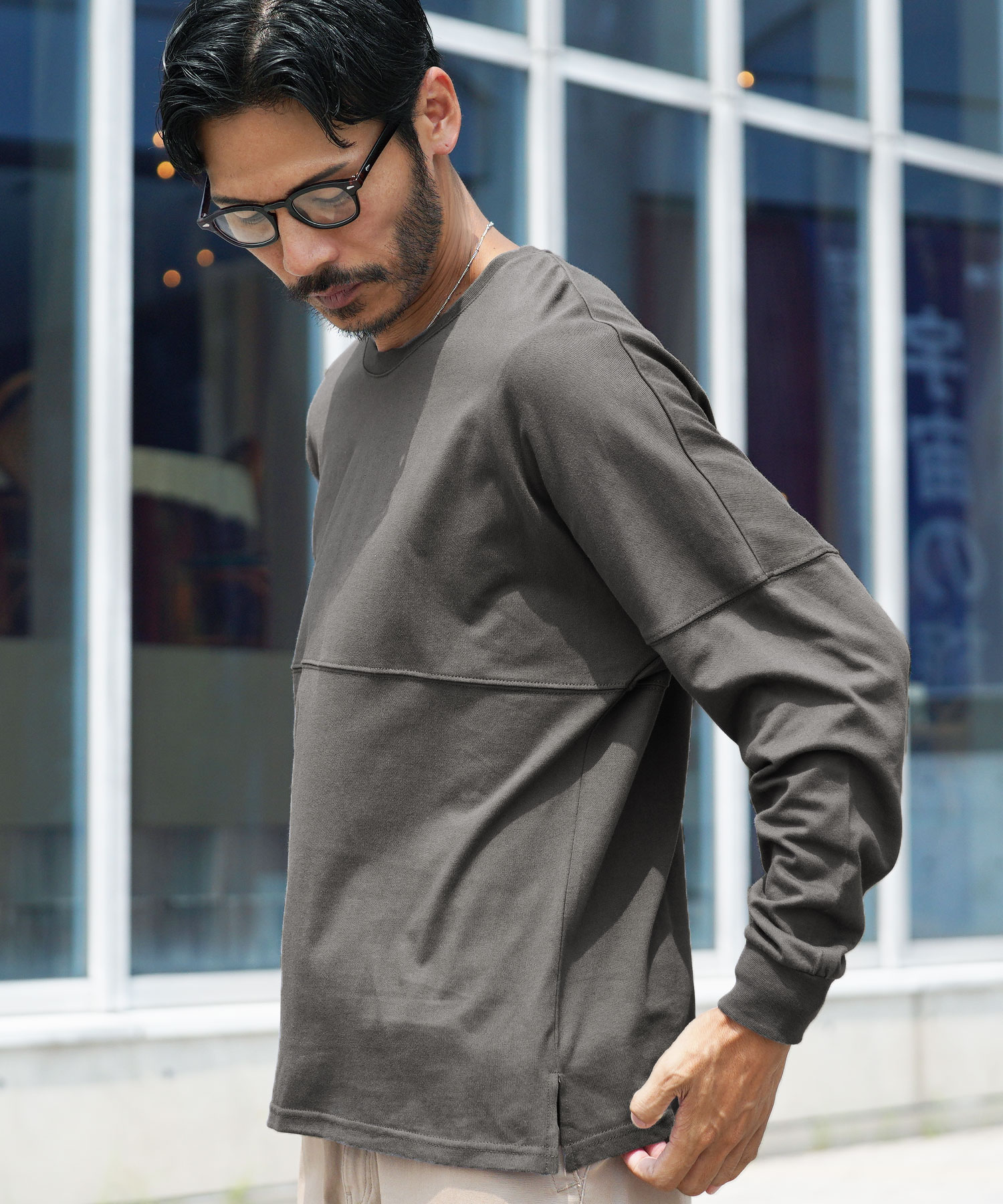 楽天市場】【最大72%OFF】吸汗 速乾 ロンT メンズ ドルマンスリーブ