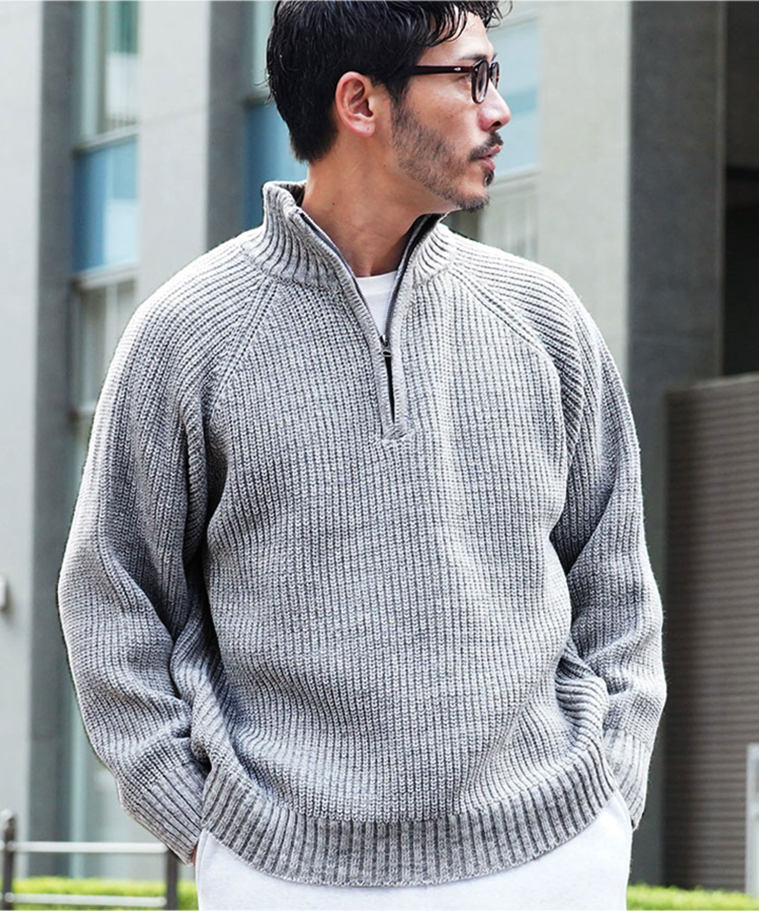 楽天市場】【最大72%OFF】ドライバーズニット メンズ 畦編み ハーフ