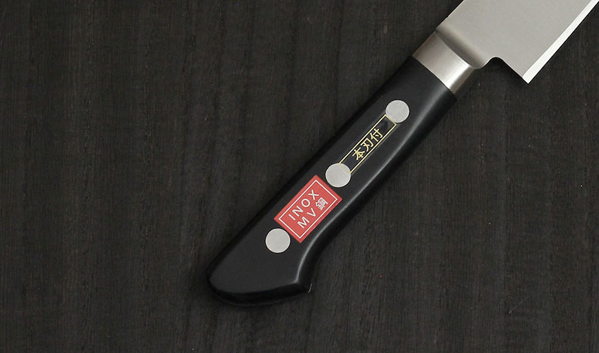 楽天市場】INOX ツバ付 筋引 270mm 實光包丁(堺包丁) 堺 名入れ 日本製