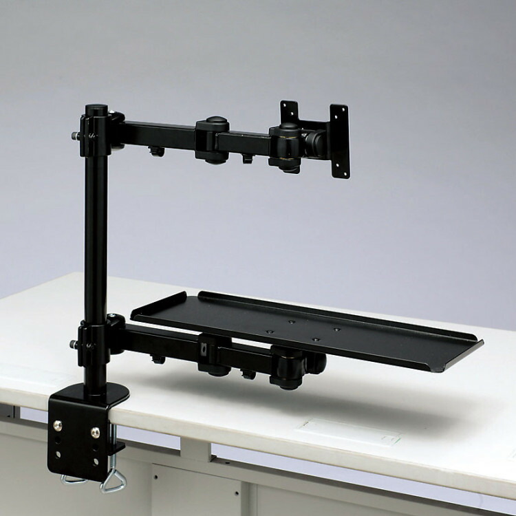 楽天市場】デュアルシステムアーム(キーボード台)[SAN] : ジットストア